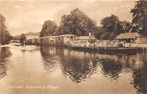 auk41379 landing stage tones real photo uk