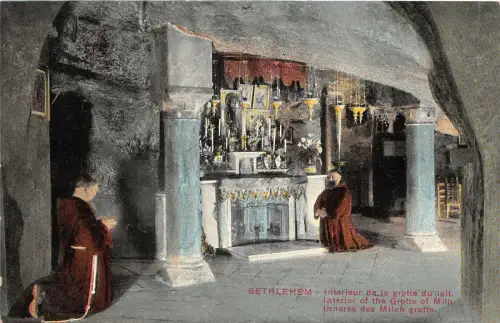 Lot184 Bethlehem Israel Inneres der Milchgrotte