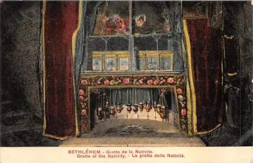 Lot184 Bethlehem Israel Krippengrotte