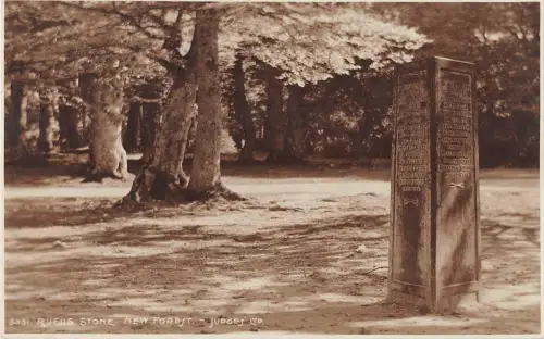 BR69403 Rufus Stone New Forest UK Richter 5331 Echtfoto