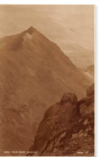 BR68160 Grib Goch Snowdon Wales Richter 7435 Echtfoto