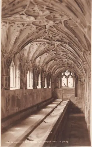BR68929 Lavatorium West Gloucester Cathedral UK Richter 3663 Echtfoto