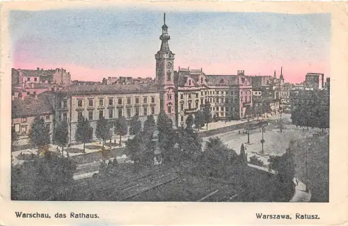 bg18975 Polen Warszawa Warschau Ratusz