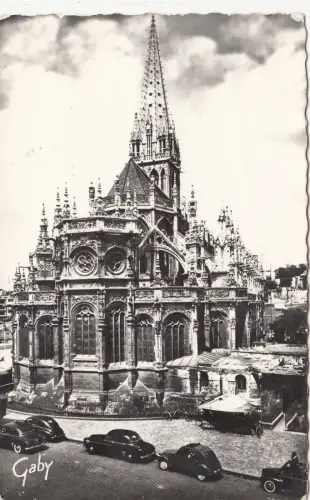 BF25983 caen calvados l eglise saint pierre la fleche france front/back image