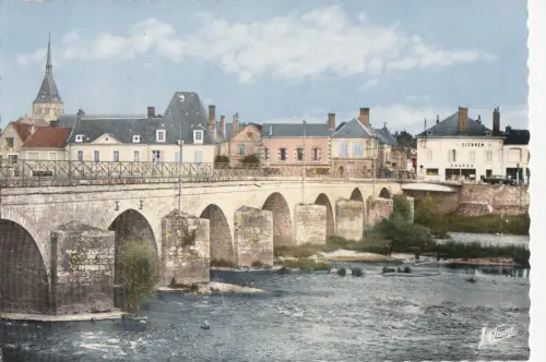 BF26361 selles sur cher l et c le pont france front/back image