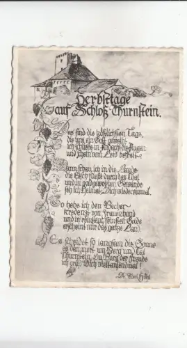 BF32915 Wendtafel im Schloss Thurnsfein bei Meran Italien Vorder-/Rückbild