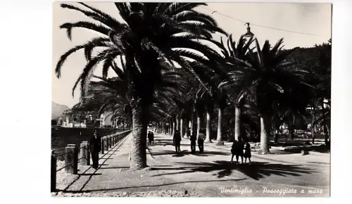 BF15815 passeggiata a mare ventimiglia italy front/back image