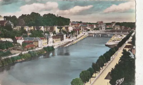 BF25808 mayenne mayenne vue d ensemble france front/back image