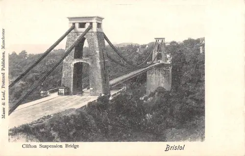 uk30520 Clifton Hängebrücke Bristol Echtfoto UK
