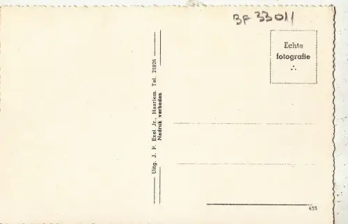 BF33011 haarlem spaarne oude waagen teyler s museum netherland front/back image