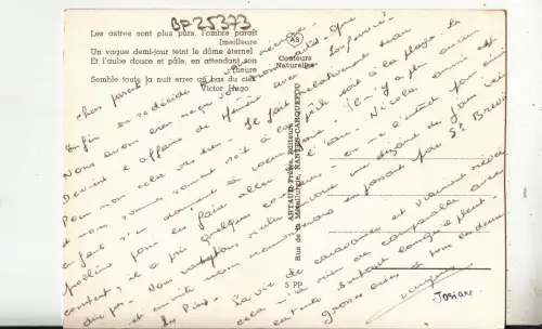 BF25373 Querformat Frankreich Vorder-/Rückbild