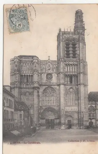 BF19103 sens france la cathedrale Front/Back Image