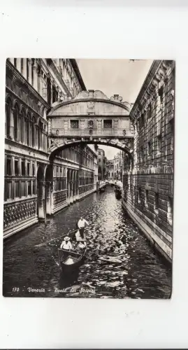 BF32924 venezia ponte dei sospiri italy front/back image
