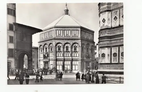 BF19117 la baptistiere firenze italy front/back image