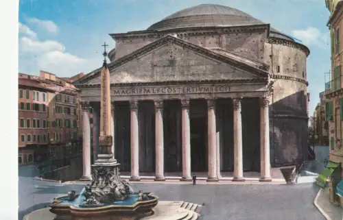 BF23667 il pantheon roma italy front/back image