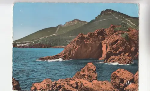 BF26038 l esterel la corniche d or au trayas le pic d france front/back image