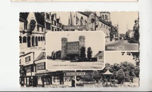 BF32815 dorchester dorset regiment museum uk front/back image