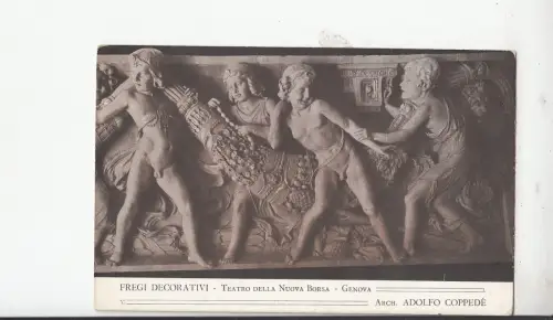 BF18437 adolfo copede fregi decorativi teatro de sculpture art front/back image