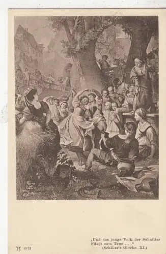 BF18482 und das junge Volk der Schnitter fliegt z Gemälde Kunst Vorder-/Rückbild