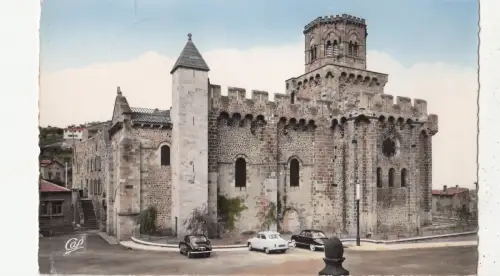 BF25898 royat eglise saint leger fortifiee france front/back image