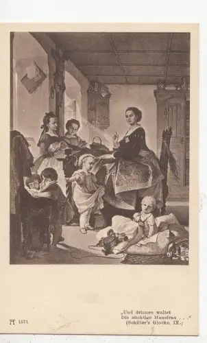 BF18449 schiller s glocke und trinken waltet die painting art front/back image