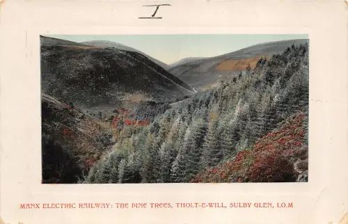 br109589 manx electric railway tholte will sulby glen isle of man uk
