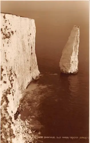 BR68572 Swanage Old Harry Rocks UK Richter 15557 Echtfoto