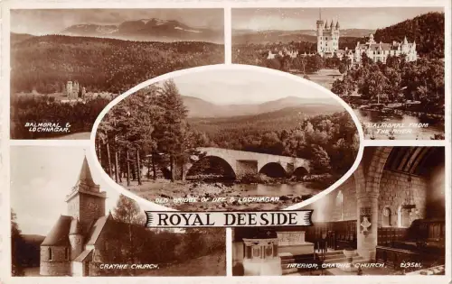 BR96822 Valentine 19581 Royal Deeside Wales