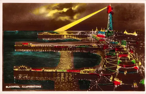 uk11899 blackpool illuminations uk