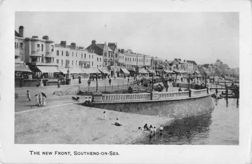 uk14046 new front southend on sea real photo uk