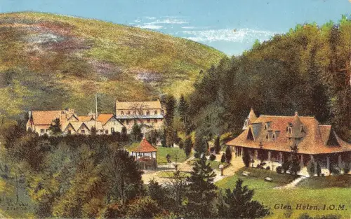 BR70138 glen helen isle of man uk