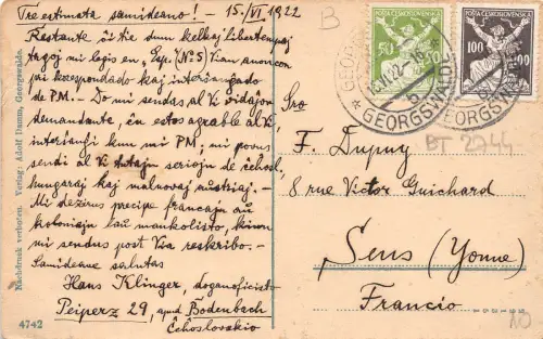 BT2744 Georgswalde Tschechien