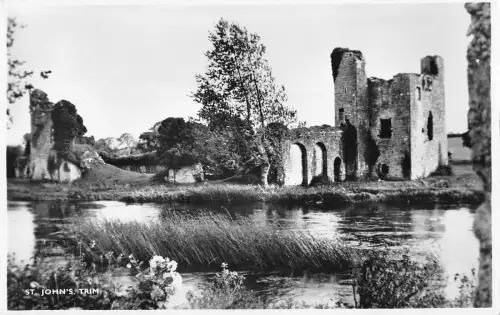 uk16912 st johns trim real photo uk