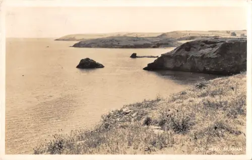uk12898 durl head brixham real photo uk