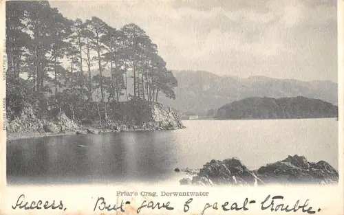 uk29328 friars crag derwentwater real photo uk