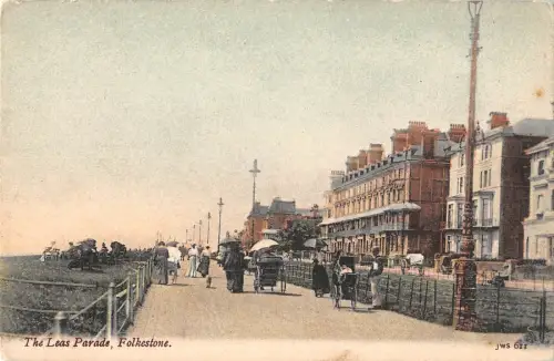 BR79036 the leas parade folkestone uk