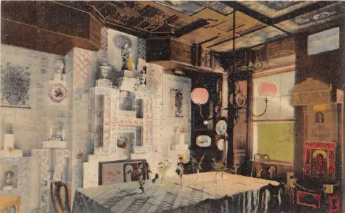 BR59412 hauteville the dining room victor hugos residence guernsey uk