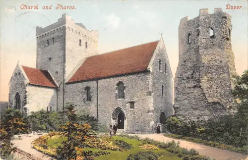 uk16923 church and pharos dover uk