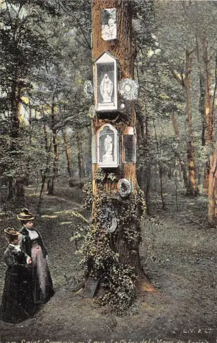 uk30878 SAINT-GERMAINE Wald in Frankreich Totem
