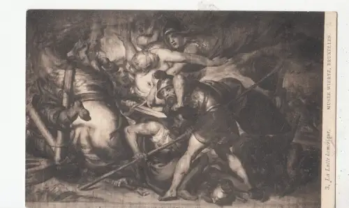 BF18570 la lutte homerique musee wertz bruxellels Gemälde Kunst Vorder-/Rückbild