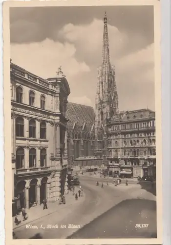 BF19190 wien I stock im eisen austrian front/back image