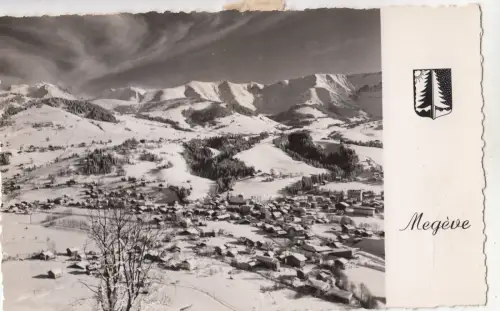 BF27278 megeve h s vue generale france front/back image