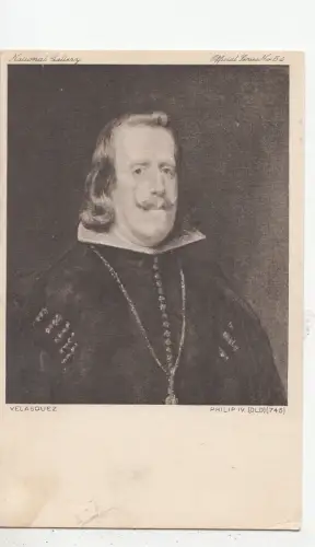 BF18520 Velasquez Philipp IV Gemälde Kunst Vorder-/Rückbild
