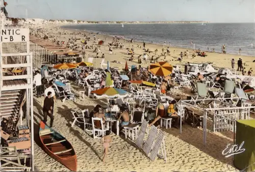 BF13813 la baule la plage france front/back image