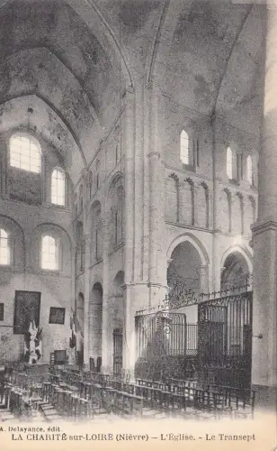 BF16144 la charite sur loire nievre l eglise france front/back image