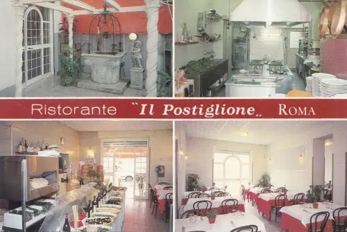 BF23666 hostaria pizzeria roma di marchesani antonio N italy front/back image