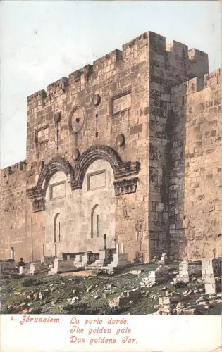 B95929 la porte doree jerusalem israel