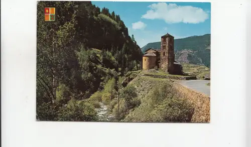 BF29822 canillo esglesia romainca de sant joa valls d andorra front/back image