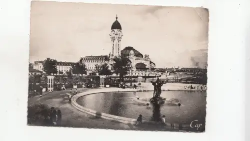 BF27848 limoges la gare et les nouveaux jardins france front/back image