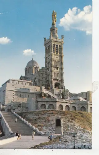 BF20028 marseille basilique notre dame de la garde france front/back image
